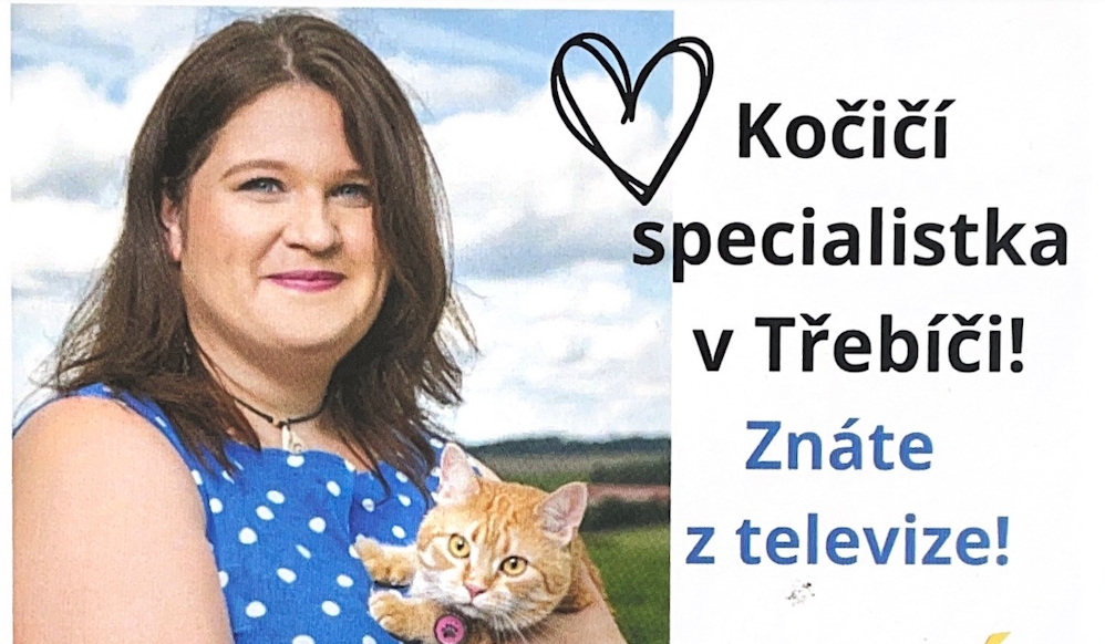 Kočičí specialistka v Třebíči