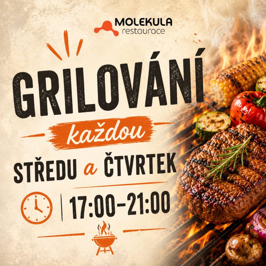 Nově každou středu a čtvrtek grilujeme!
